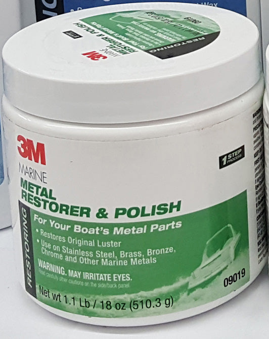 3M, 3M 1-Step Metal Restorer & Polish 18 oz.