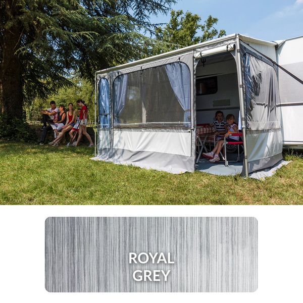 Fiamma, Caravanstore Zip Top 410 XL Royal Grey Fabric - 06771F02R