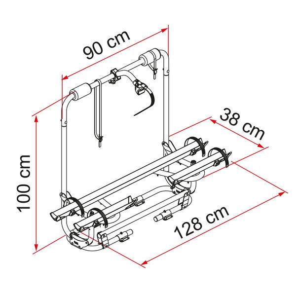 Fiamma, Carry-Bike Caravan XL A Pro 200 - 02093F32A