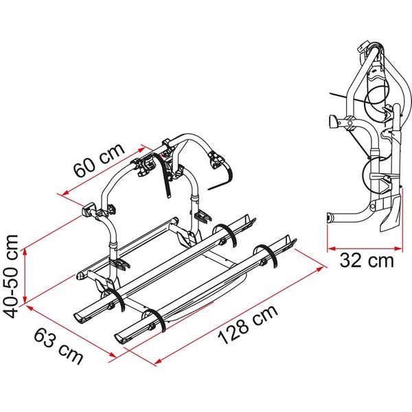 Fiamma, Carry-Bike Pro C Blue - 02094-10B