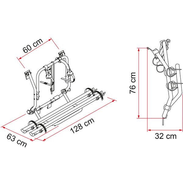 Fiamma, Carry-Bike VW T2 - 02093B63A