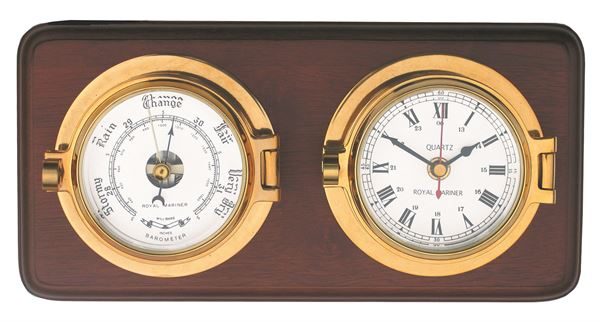 ChasNewensMarine, Channel Range Clock & Barometer on Board