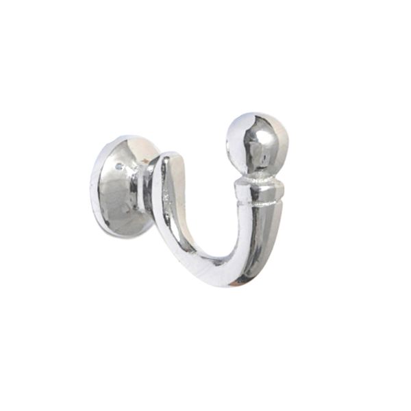 AG, Chrome Curtain Tie Back Hook