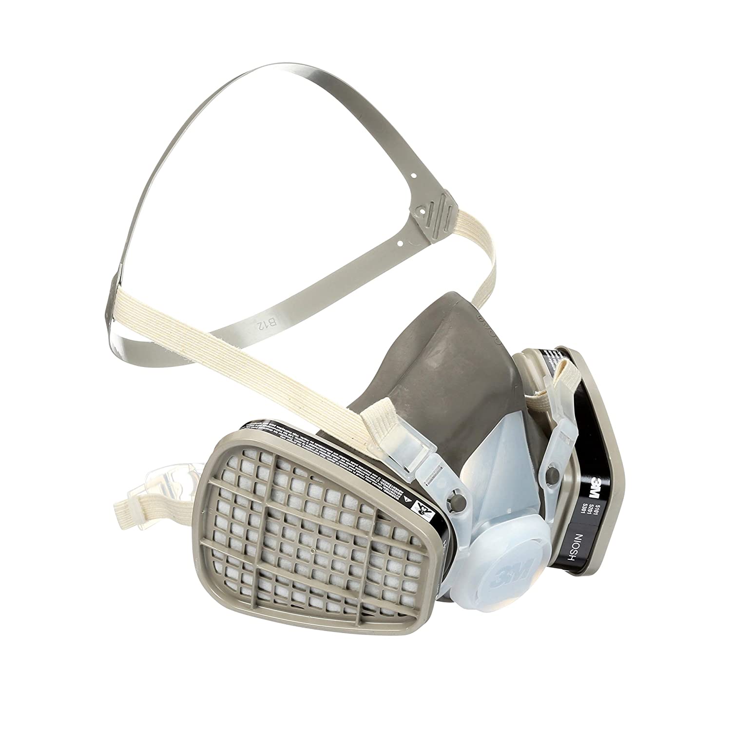 3M, DUAL CARTRIDGE RESPIRATOR, L