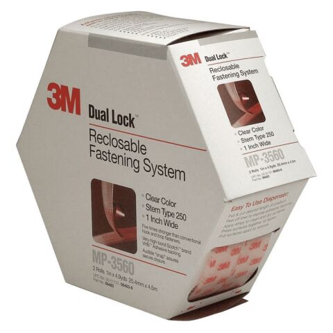 3M, DUAL LOCK FAST 1in.  SELL BY