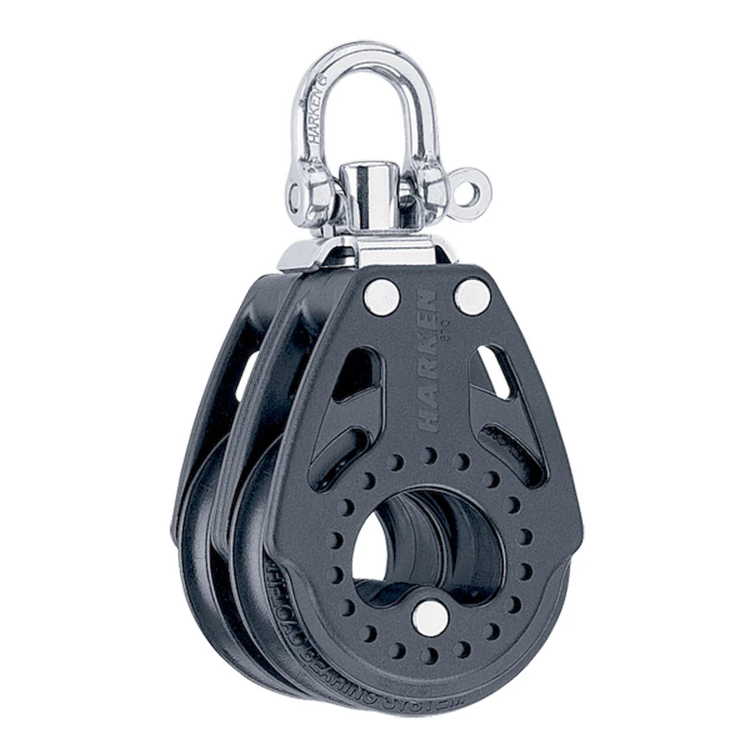 HARKEN INC., Harken Double Swivel Carbo Block - 40mm