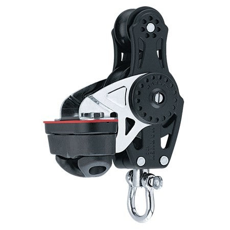 HARKEN INC., Harken Fiddle Swivel Carbo Block w/Cam Cleat - 57mm