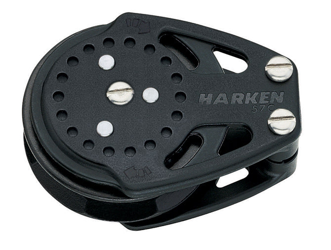 HARKEN INC., Harken Ratchamatic Cheek Carbo Block - 57mm