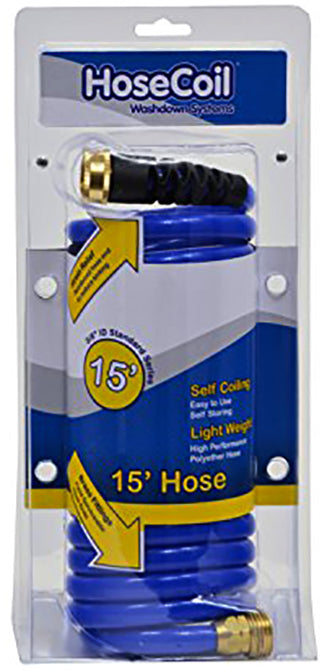 OCEAN EQUIPMENT, HoseCoil - 15' HP Hose