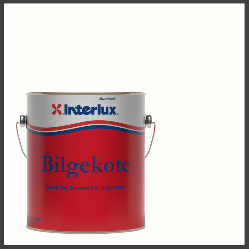 INTERLUX YACHT FINISHES, Interlux Bilgekote Quick-Dry Enamel, White