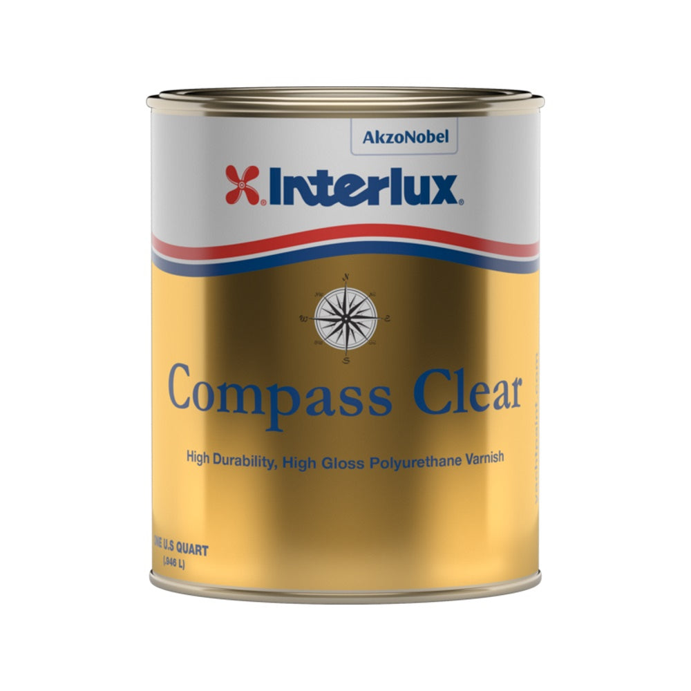 INTERLUX YACHT FINISHES, Interlux Compass Clear Gloss Varnish - Pint