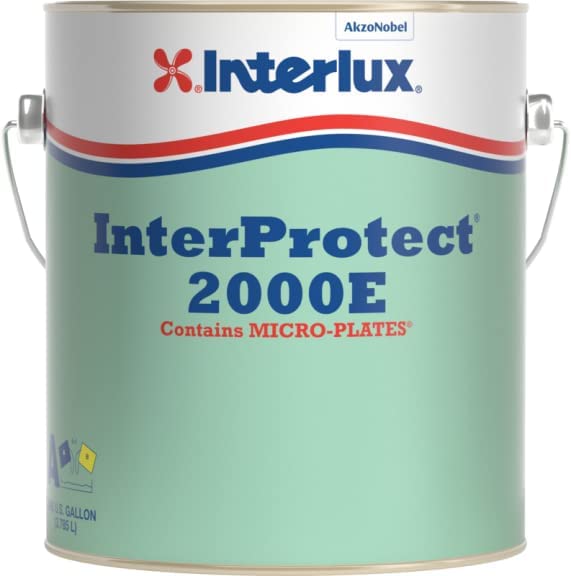 INTERLUX YACHT FINISHES, Interlux Interprotect® 2000E Kit Coating, Gray - Gal.