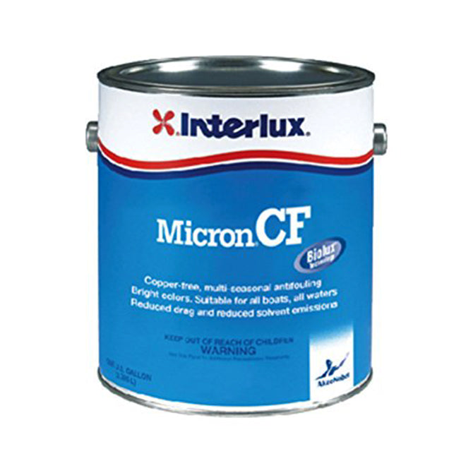 INTERLUX YACHT FINISHES, Interlux Micron CF Antifouling Paint, Black - Quart