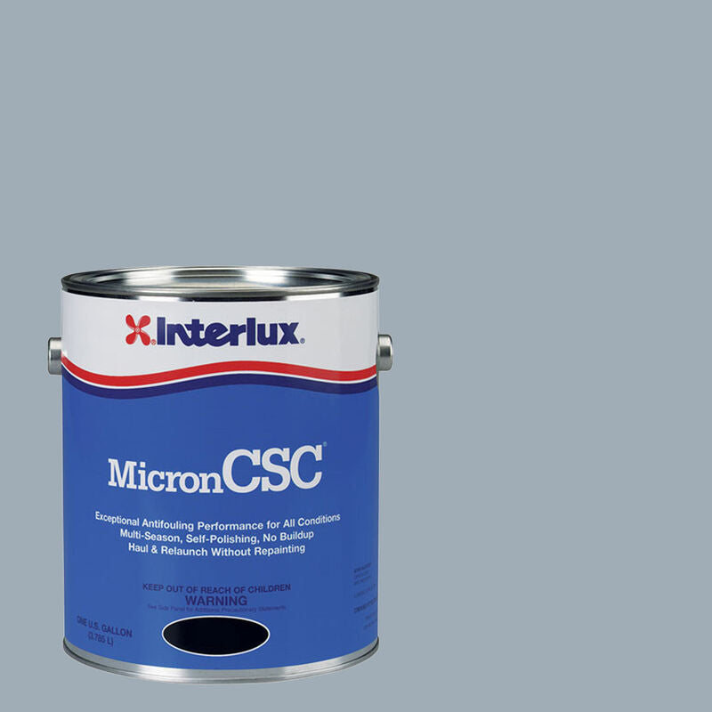 INTERLUX YACHT FINISHES, Interlux Micron CSC Antifouling Paint, Shark White - Gal.