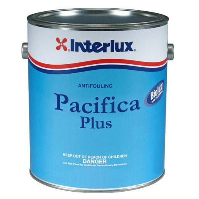 INTERLUX YACHT FINISHES, Interlux Pacifica Plus Antifouling Bottom Paint, Blue - Gal.