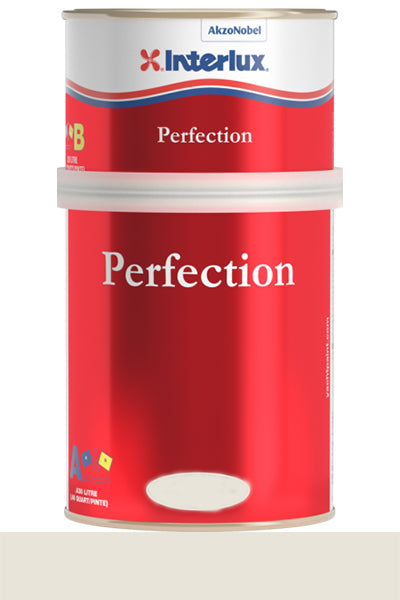 INTERLUX YACHT FINISHES, Interlux Perfection Matterhorn White Quart Kit