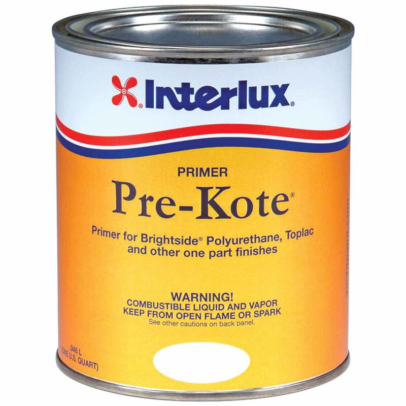 INTERLUX YACHT FINISHES, Interlux Pre-Kote® Primer, White - Qt.