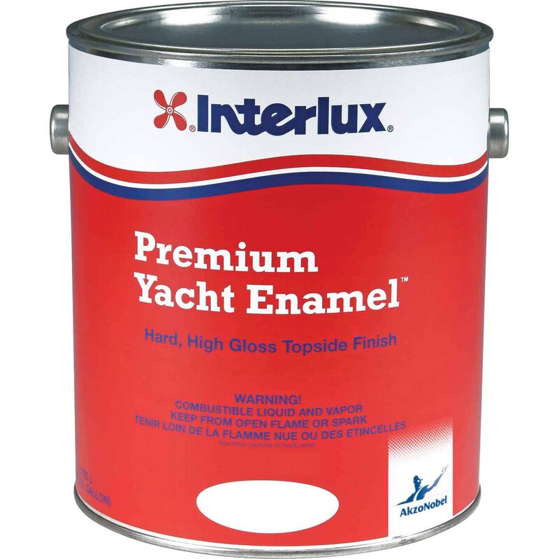 INTERLUX YACHT FINISHES, Interlux Premium Yacht Enamel Topside Finish, Hatterass Off White - Qt.