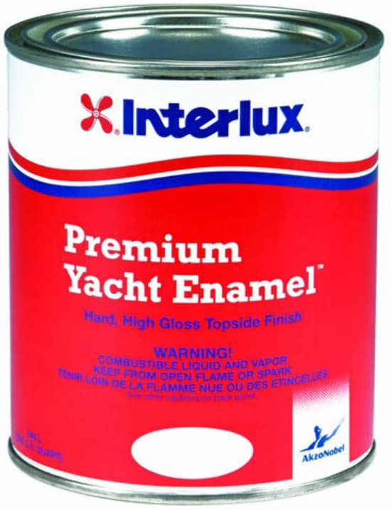 INTERLUX YACHT FINISHES, Interlux Premium Yacht Enamel Topside Finish, High Gloss White - Gal.