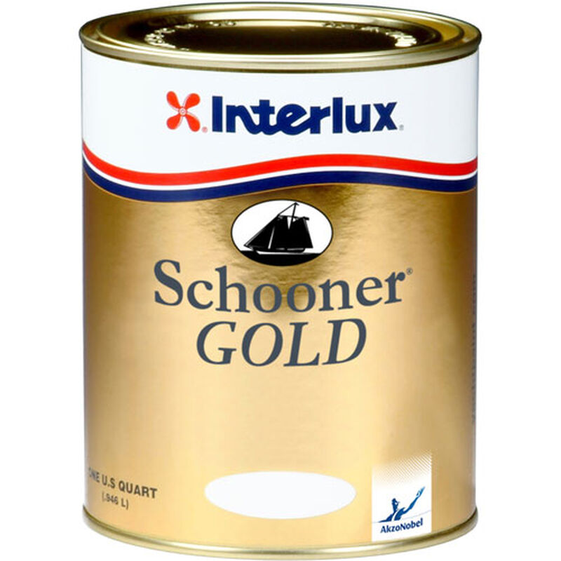 INTERLUX YACHT FINISHES, Interlux Schooner Gold High Gloss Varnish - Qt.