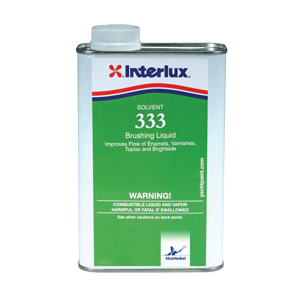 INTERLUX YACHT FINISHES, Interlux Solvent Brushing Liquid 333 - Pint