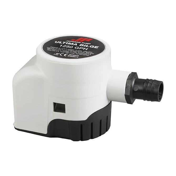 JOHNSON PUMPS OF AMERICA, Johnson Pump 1000 GPH Ultima Bilge Pump (12V)