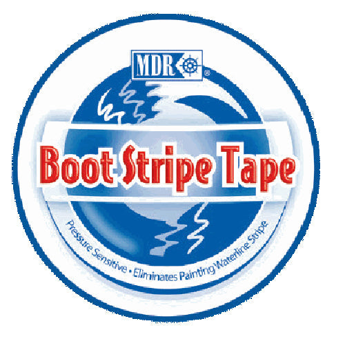 MARINE DEV. & RESEARCH CORP, MDR Bootstripe Tape 1" x 50' Black