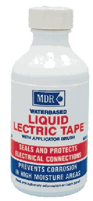 MARINE DEV. & RESEARCH CORP, MDR Liquid Lectric Tape - 4oz. Black