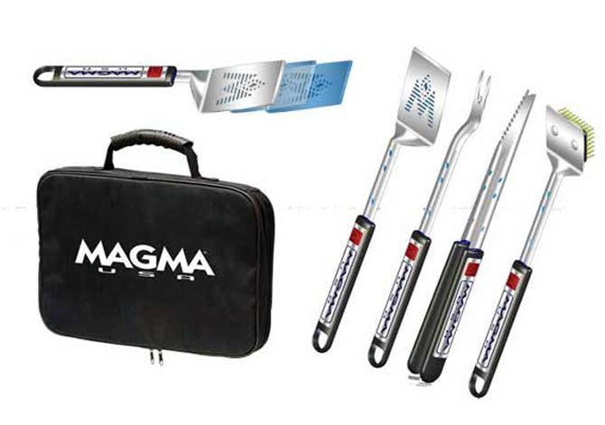 MAGMA PRODUCTS, INC, Magma Grill Tool Set 5 Piece Telescoping