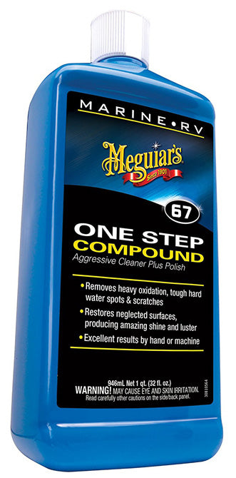 MEGUIAR'S, INC., Meguiar One-Step Compound QT.