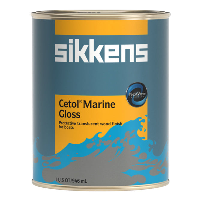 Sikkens Cetol Marine Gloss Wood Finish, Quart