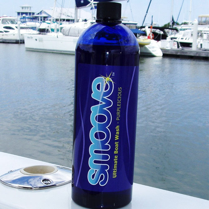 MARINE EQUIP & SUPPLY CO., Smoove Boat Wash & Wax - Quart