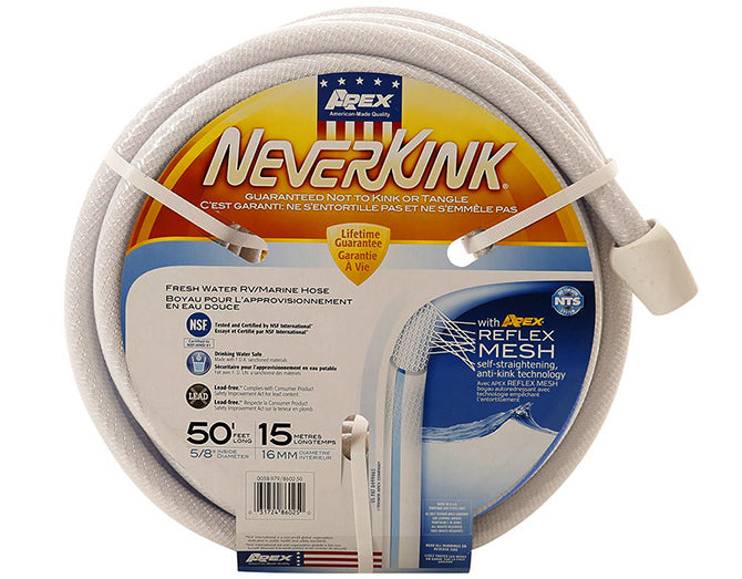 MARINE EQUIP & SUPPLY CO., Teknor Apex NeverKink Water Hose 50'