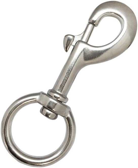 BOLT SNAPS, BRAND, CATEGORY, PROLINE, 5 Pc 1'' x 120mm Marine Stainless Steel 316 Swivel Eye Bolt Snap Hook Boat