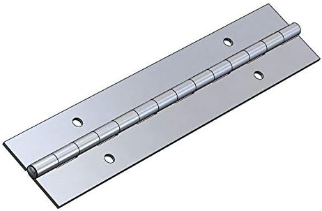 BRAND, CATEGORY, CONTINUOUS & PIANO, TACO MARINE, Annealed, Stainless Steel Piano Hinge, 2"W x .040" AWG x 72"L, Continuous Hinge