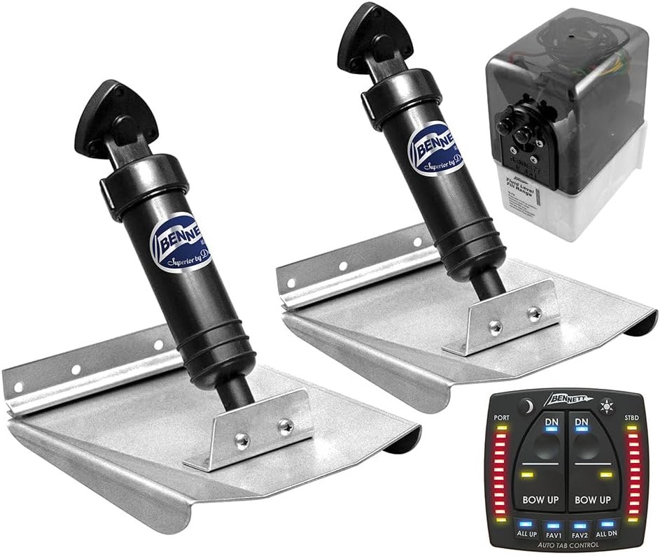 BENNETT MARINE, BRAND, CATEGORY, HINGES, Bennett M80ATP Sport Tab System w/Auto Trim Pro