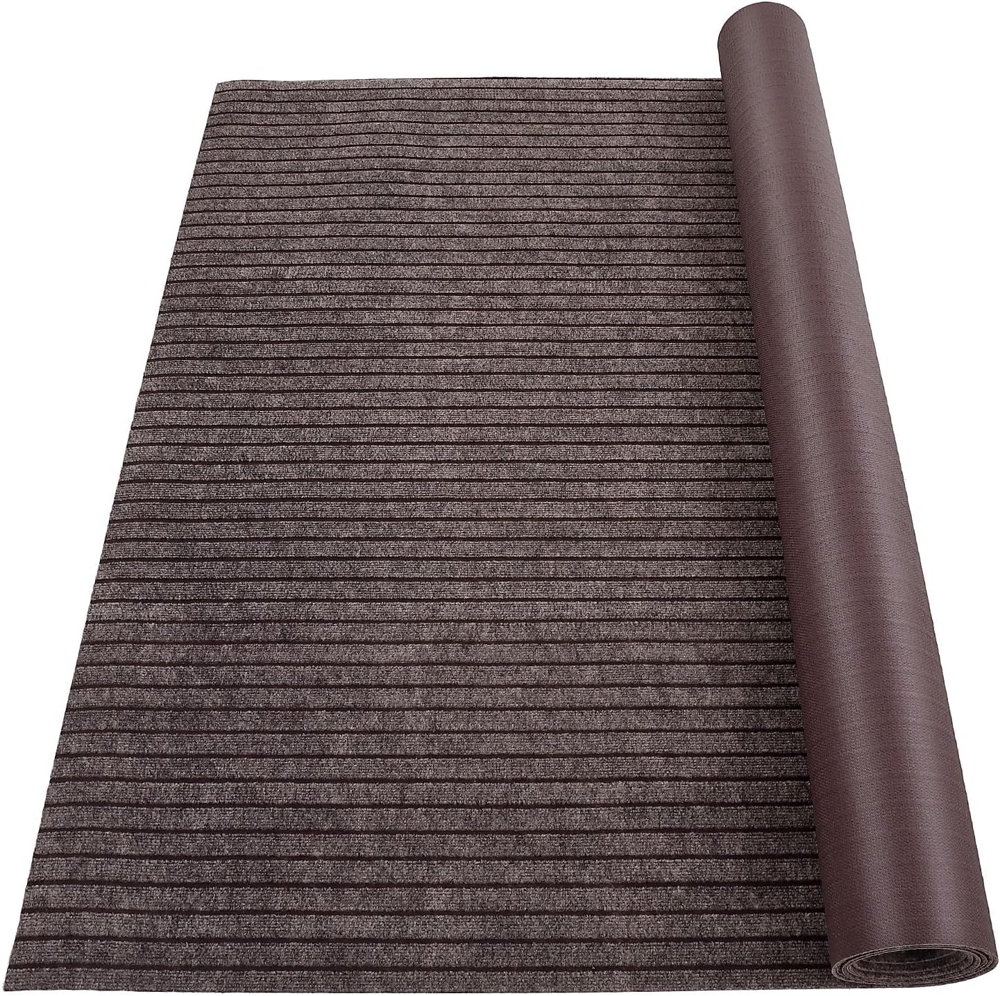 BRAND, CATEGORY, DECK HARDWARE, GARVEE, Black Marine Carpet, Marine Carpet, 6FT*13.1FT Boat Carpet Rugs, Indoor/Outdoor Rug, for Patio Deck, TPR Non-Slide, Water-Proof,for Outdoor, Camping