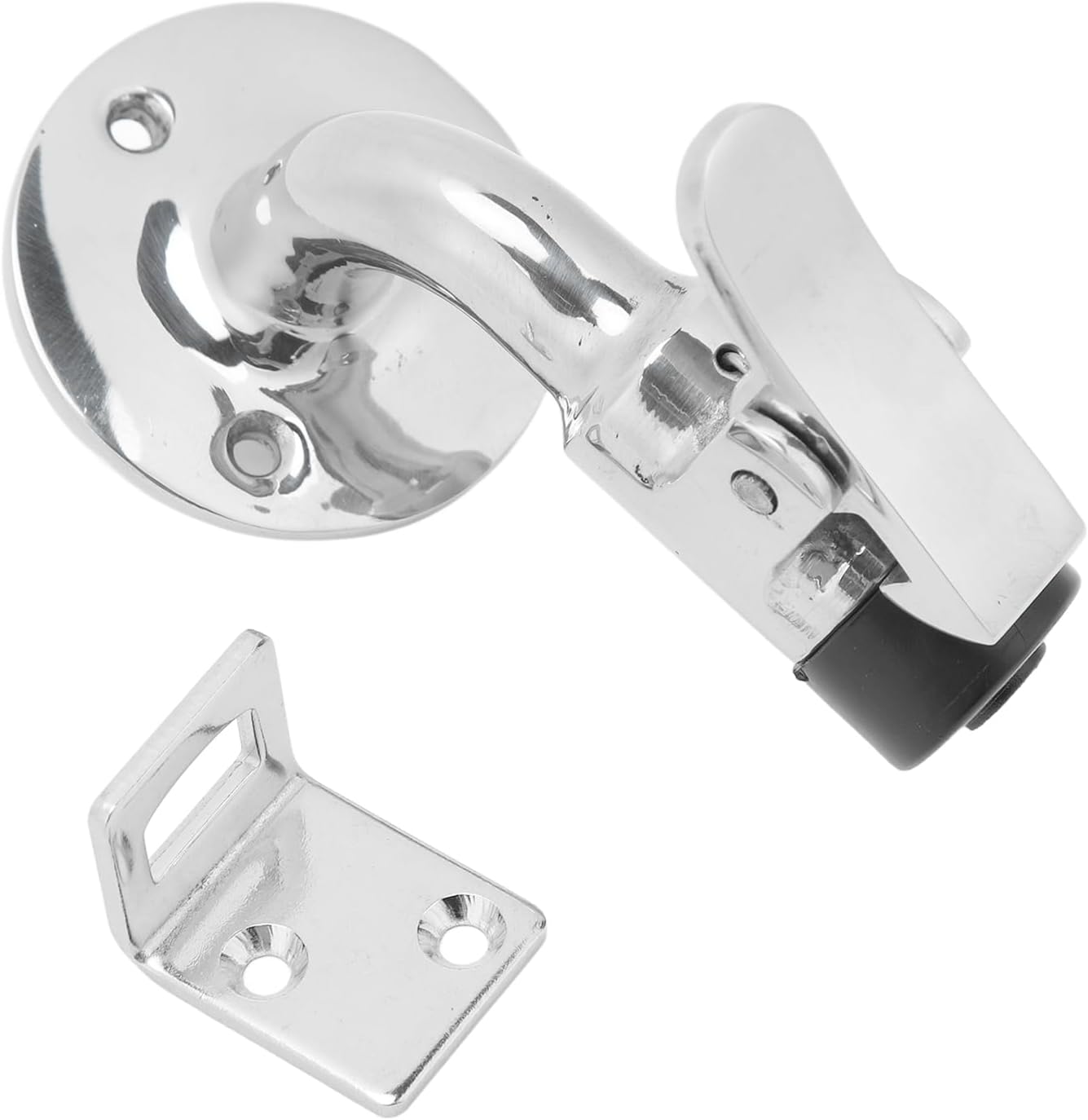 BRAND, CATEGORY, DOOR STOPS, KUULEYN, Boat Door Stop, Ship Door Stop, Door Stopper Catch Set Marine Grade 316 Stainless Steel 90° Door Holder for Boats Ships Yachts