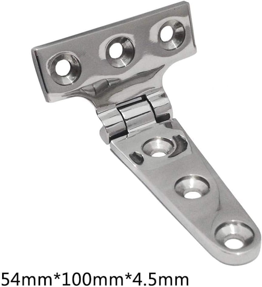 BRAND, CATEGORY, HINGES, WRAFER, Door HingesDoor Hinges Internal 316 Stainless Steel T-Shaped Hinge Marine Hardware Yacht Accessories Hinge-98 * 203 * 4.5Mm (Color : 98 * 203 * 4.5mm)