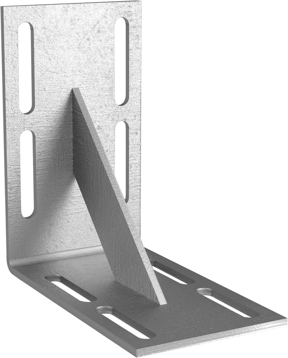 BRAND, CATEGORY, DOCK GUARDS, VLAENG, Floating Dock Steel Inside Corner, 8.75x5x8.75" Boat Dock Corner Plate, Galvanized, Dock Hardware L Right Angle Bracket Joint Corner Braces, Thickness 6mm - NO Carriage Bolts