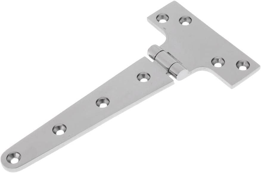 BRAND, CATEGORY, GEBSKI, HINGES, GEBSKI 4 Pack Heavy Duty 316 Stainless Steel Hinge for Boat Yacht Kayak Shed Door Gate Marine Hardware .3 x 9.8 x 0.5 cm& 5.4 x 0.4 cm