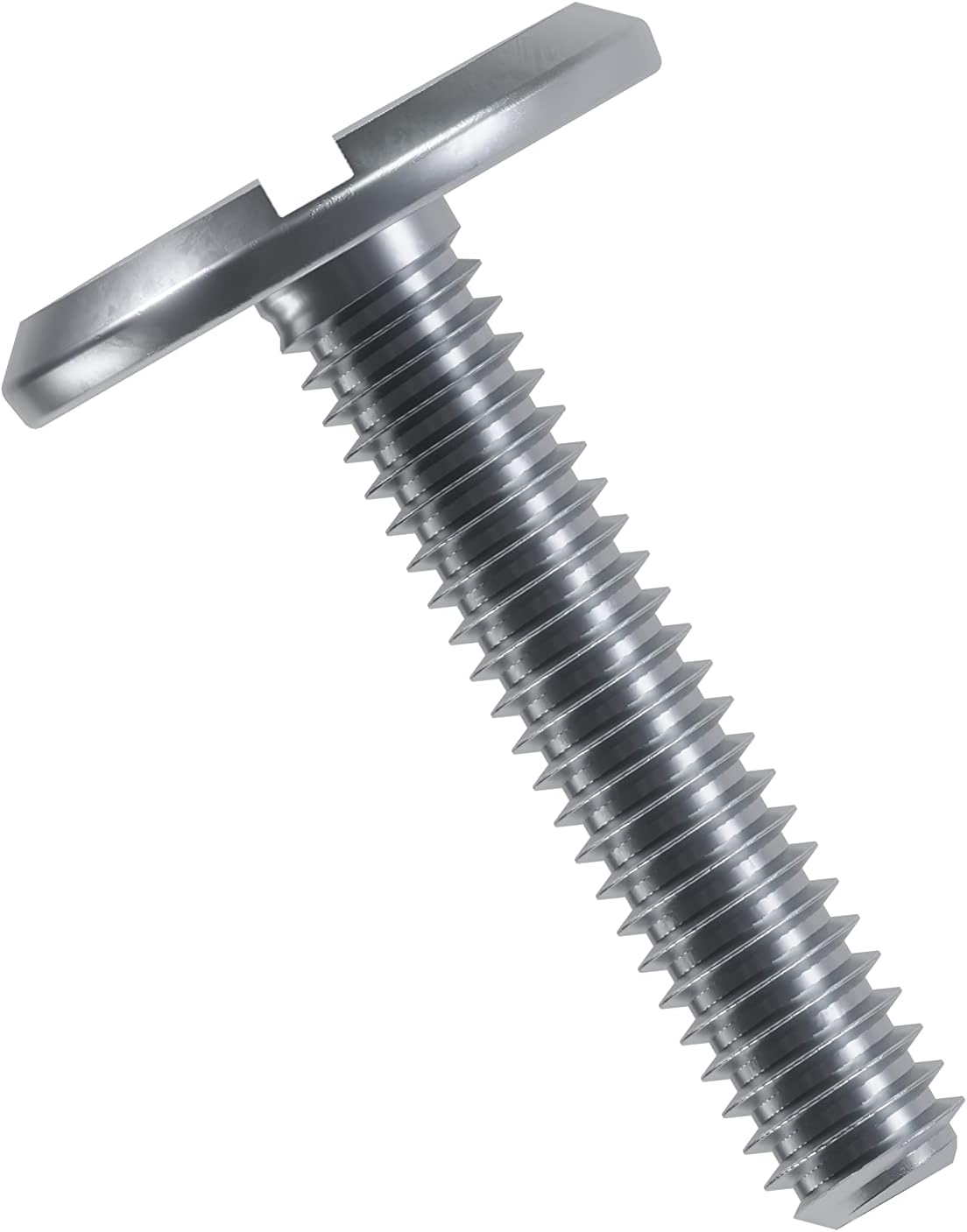 BRAND, CATEGORY, HILLMAN, STRUCTURAL BOLTS, Hillman Group Combo Sidewalk Bolt, Hurricane Hardware, 100 Pieces, Rust-Resistant, Durable, Truss Head, (1/4" x 1-1/2" XL Pak) Stainless Steel (831493)