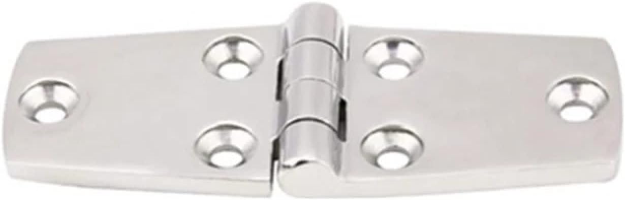 BRAND, CABINET HARDWARE & HINGES, CATEGORY, SHOORR, Hinges Marine Boat Cabin Door Stainless Steel Hatch Flush Door Hinge Replacement 2Pcs 103X38Mm