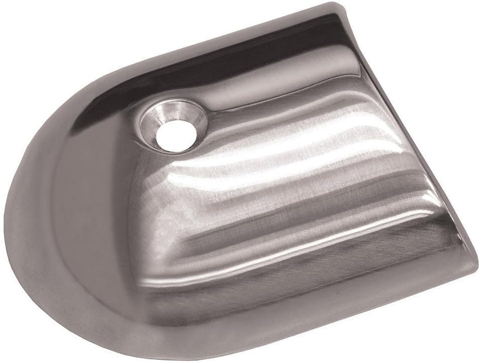 BRAND, CATEGORY, DECK HARDWARE, TACO MARINE, STAINLESS STEEL 2-1/4’’ RUB RAIL END CAP