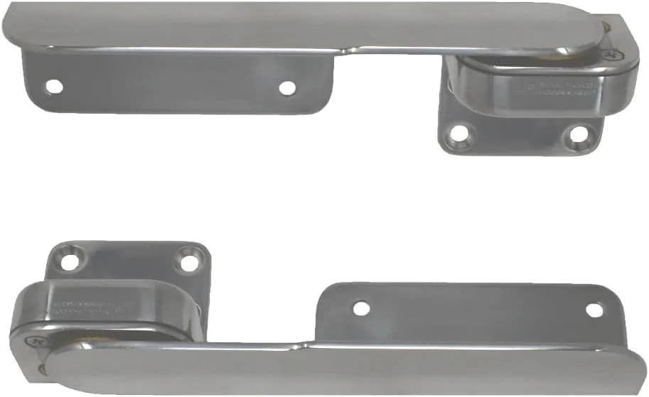 BRAND, CATEGORY, HINGES, TACO MARINE, Stainless Steel Command Ratchet Hinge 316 S/S Polished