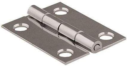 BRAND, CABINET HARDWARE & HINGES, CATEGORY, TACO MARINE, TACO Marine S/S Butt Hinge 1-1/2" X 2"