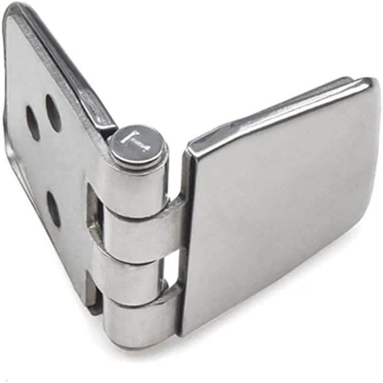 BRAND, CATEGORY, HINGES, HTNAFONI, XK451 Removable Cover Conceal 316 Stainless Steel Mirror Polished Hinged Marine Industrial Hinge 1Pcs