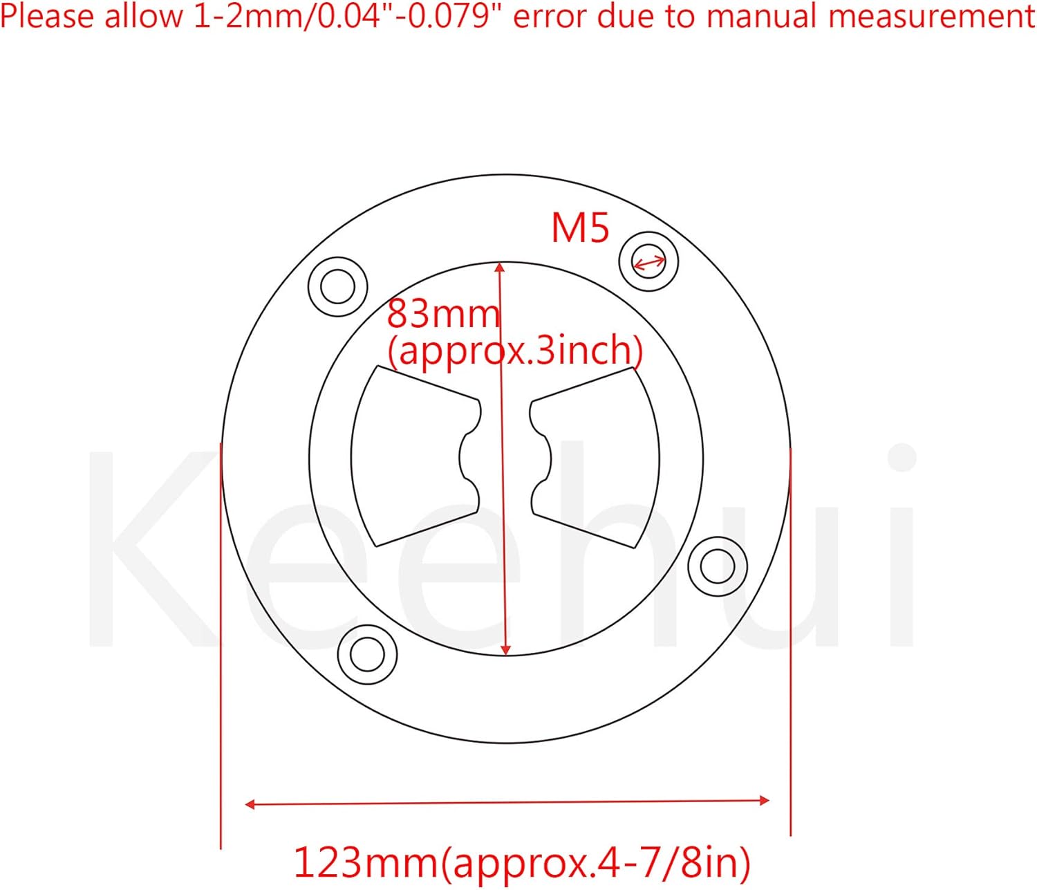 BRAND, CATEGORY, DECK HARDWARE, KEEHUI, keehui Marine 316 Stainless Steel 3inch/4inch Inspection Deck Plate W/screws for Boat